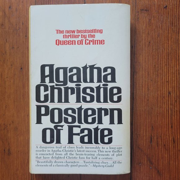 Vintage Agatha Christie - Postern of Fate 1974 - Picture 3 of 4